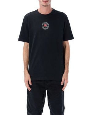 RVCA Roses Poster T-Shirt - Black