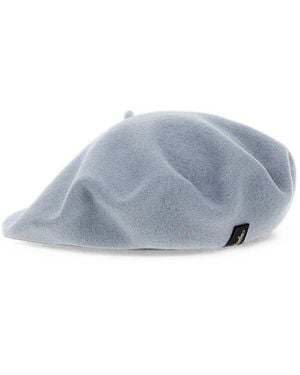 Borsalino Wool Basque Hat - Grey