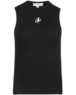JW Anderson J.W.Verson Top Black - Schwarz