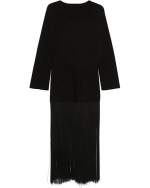KHAITE Paley Maxikleid - Schwarz