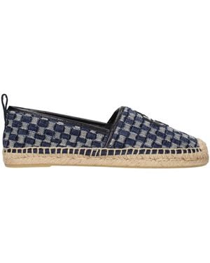 Tory Burch Espadrillas Everly Fabric/Denim (Including) - Blue