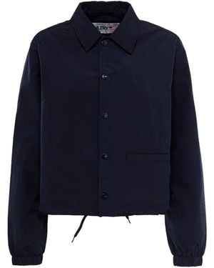 Autry Windbreaker Jacket - Blue