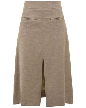 Drumohr Faldas de Drumhr Brown - Neutro