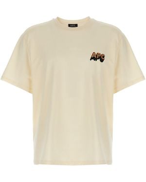 A.P.C. '70's't -shirt - Naturel