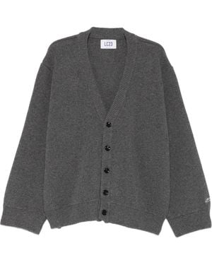 LC23 Cardigan Jumper - Grey
