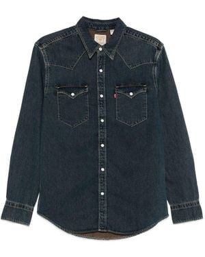 Levi's Denim Button-Down Shirt - Blue