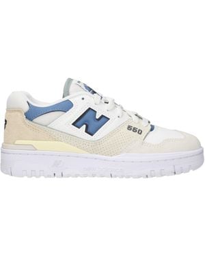 New Balance Sneakers 550 Leather/Sugar Paper - Blue