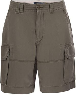 Polo Ralph Lauren Classic Fit Twill Cargo Short - Grey