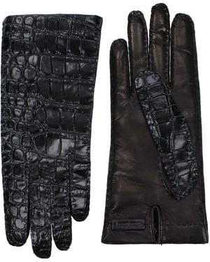 Miu Miu Gloves Leather - Black