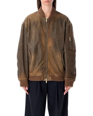 Golden Goose Bomber Jacket - Brown