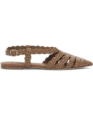 Casadei Leather Sandals - Brown