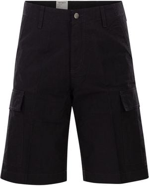 Carhartt Cotton Cargo Bermuda Shorts - Black