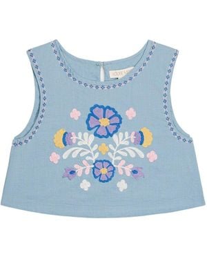 Louise Misha Top "Camisole" - Blue