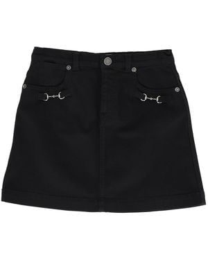 Gucci J Mini Skirt Certified Reactiv - Black