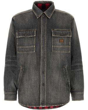 Balenciaga Demin Jacket - Grey