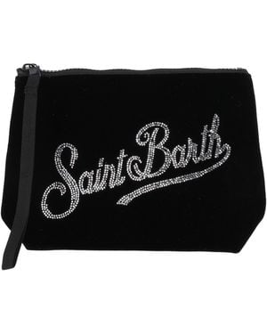 MC2 Saint Barth Aline Velvet 00 Strass - Schwarz