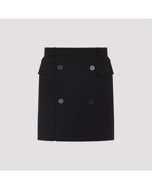 Balenciaga Tailored Mini Skirt - Schwarz