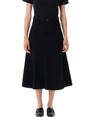A.P.C. Laurie Midi Skirt - Schwarz
