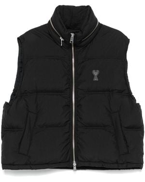 Ami Paris Coats & Jackets - Black