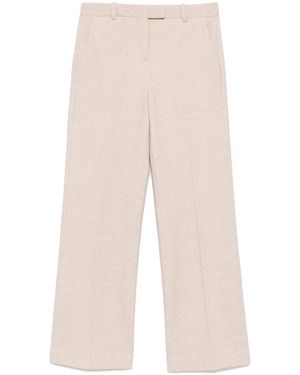 Circolo 1901 Straight-Leg Pants - Natural