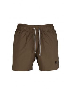 Amiri Polyester And Elastane Swim Shorts - Green