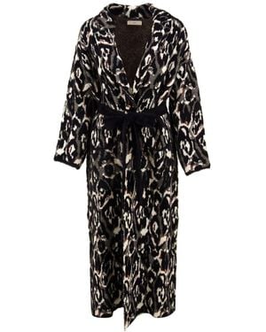 Akep S Coats Multi Color - Negro