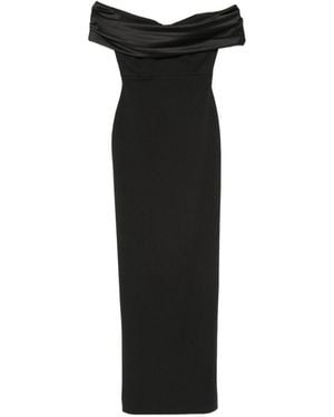 Solace London Adele Maxi Dress - Black