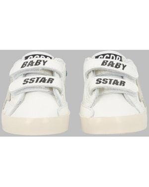 Golden Goose Superstar Leather Trainers Ovine - Metallic