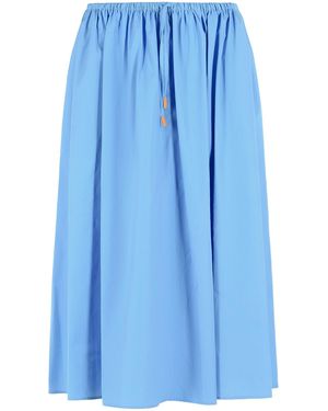 Marni Light Cotton Skirt - Blue