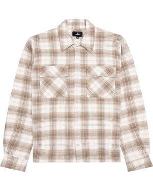 Represent Camicia Waffle Marrone - Natural