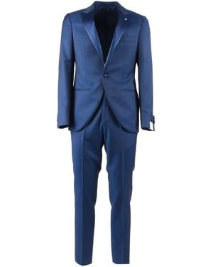 Luigi Bianchi Dress Drop Eight - Blue