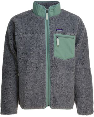 Patagonia "Classic Retro X Fleece" Reißverschluss-Sweatshirt - Grau
