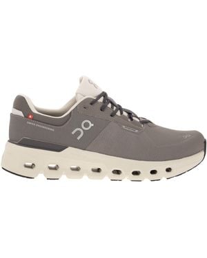 On Shoes Auf Cloudrunner 2 wasserdichte Turnschuhe - Grau