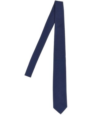 Barba Napoli Seidenkrawatte - Blau