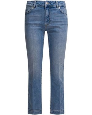 Max Mara "Perfect Fit Flare" Jeans - Blue