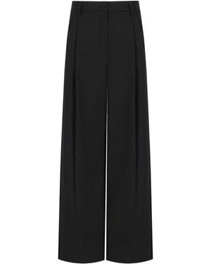 Weekend by Maxmara Ovvio Wide Leg Pants - Black