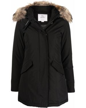 Woolrich Arctic Raccoon Parka Clothing - Black