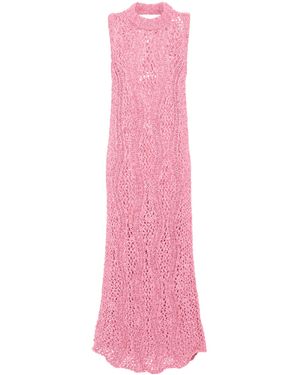 Rodebjer Vage Jurk, Gebreide - Roze