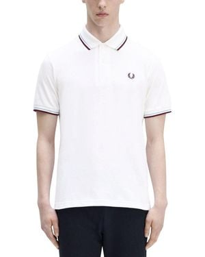 Fred Perry M12" Polo Shirt - White
