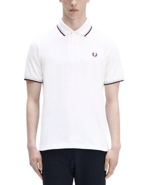 Fred Perry " M12" Poloshirt - Weiß