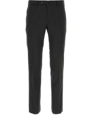 PT Torino Slate Stretch Cotton Chino Pant - Black