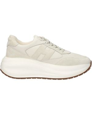 Hogan Sneakers Leather/Ivory - White