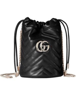 Gucci "Gg Marmont" Bag - Black