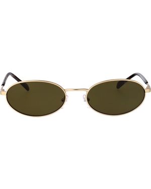 Emporio Armani Oval Sunglasses 0 Ea2175 3002/2 - Green