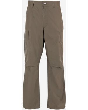 DARKPARK Long Cotton Trousers - Grey
