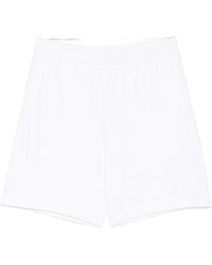 Givenchy Logo Cotton Shorts - White