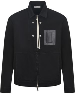 State of Order Jacke aus Denim. - Schwarz