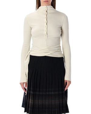 Low Classic Lage Klassieke T -shirts En Polos Wit