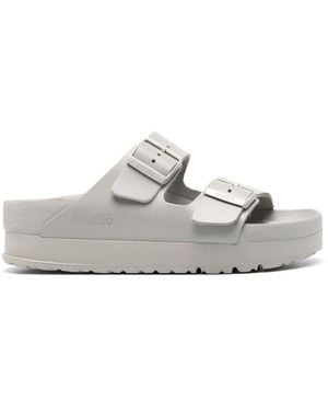 Birkenstock Arizona Platform Sandals - White