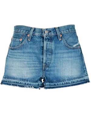 Levi's Korte Broek - Blauw